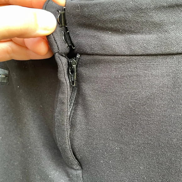 Paige Black Straight Leg Los Feliz Ankle Pant,  size 32 - Picture 11 of 14